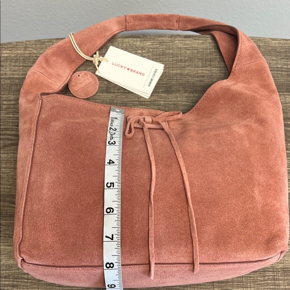 Lucky Brand | Leather Hobo Bag ~ “Brickdust” - Picture 11 of 16